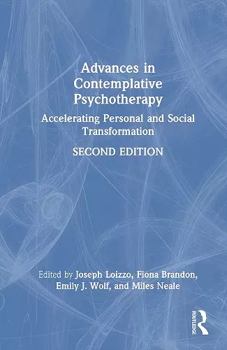 Advances in Contemplative Psychotherapy cover