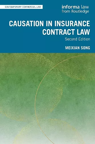 Causation in Insurance Contract Law cover