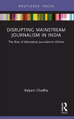 Disrupting Mainstream Journalism in India cover