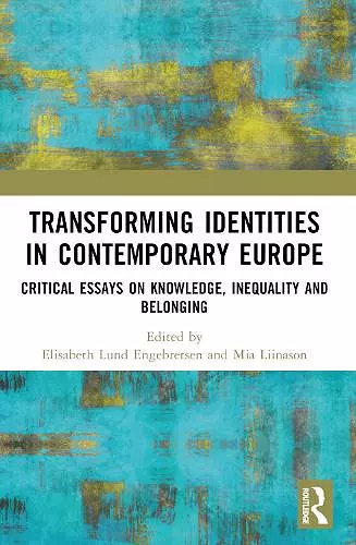 Transforming Identities in Contemporary Europe cover