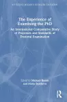 The Experience of Examining the PhD cover