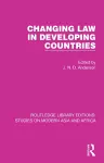 Changing Law in Developing Countries cover