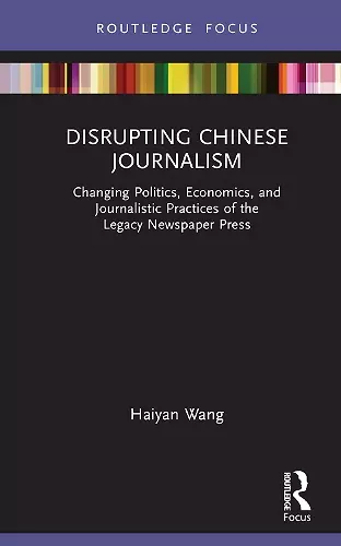 Disrupting Chinese Journalism cover