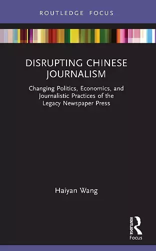 Disrupting Chinese Journalism cover