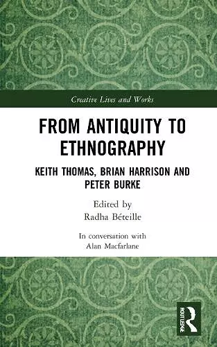 From Antiquity to Ethnography cover