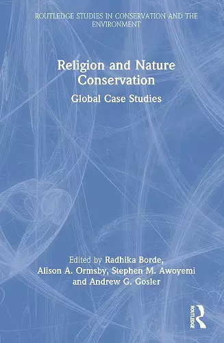 Religion and Nature Conservation cover