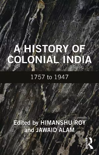 A History of Colonial India cover