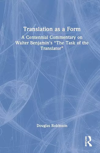 Translation as a Form cover