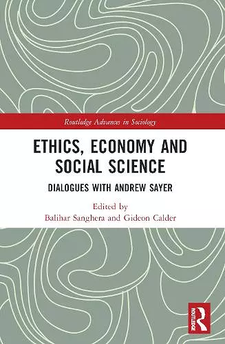 Ethics, Economy and Social Science cover