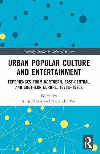 Urban Popular Culture and Entertainment cover