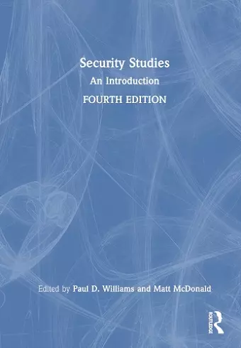 Security Studies cover