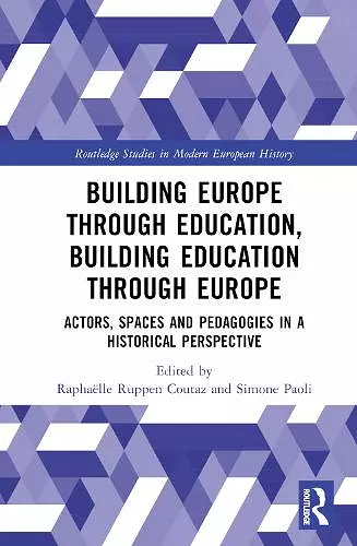 Building Europe Through Education, Building Education Through Europe cover