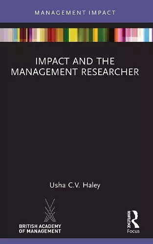 Impact and the Management Researcher cover