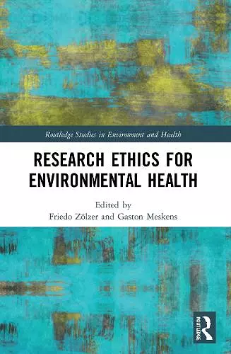 Research Ethics for Environmental Health cover