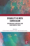 Disability as Meta Curriculum cover