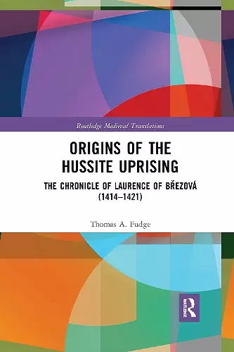 Origins of the Hussite Uprising cover