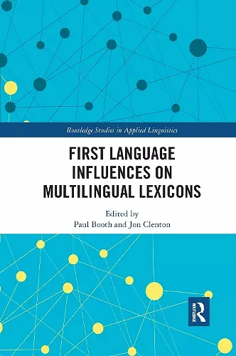 First Language Influences on Multilingual Lexicons cover