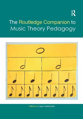 The Routledge Companion to Music Theory Pedagogy cover