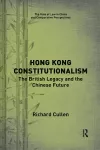 Hong Kong Constitutionalism cover