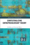 Contextualizing Entrepreneurship Theory cover