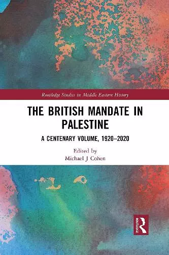 The British Mandate in Palestine cover