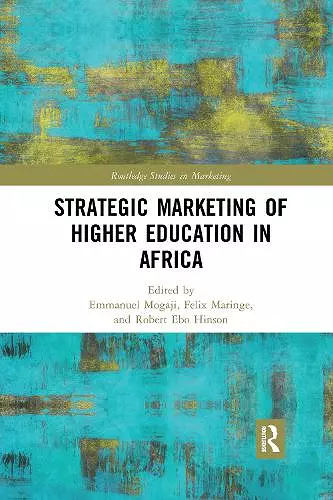 Strategic Marketing of Higher Education in Africa cover