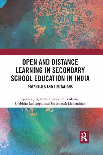 Open and Distance Learning in Secondary School Education in India cover