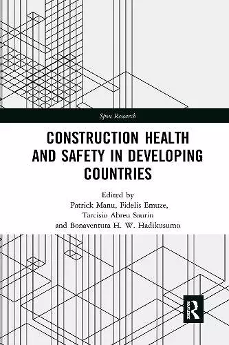 Construction Health and Safety in Developing Countries cover