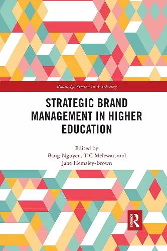 Strategic Brand Management in Higher Education cover