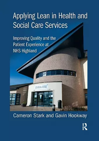 Applying Lean in Health and Social Care Services cover