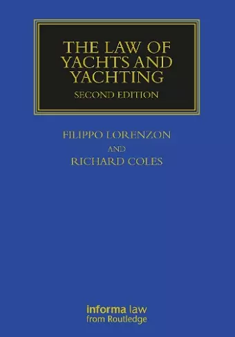 The Law of Yachts & Yachting cover