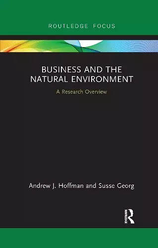 Business and the Natural Environment cover