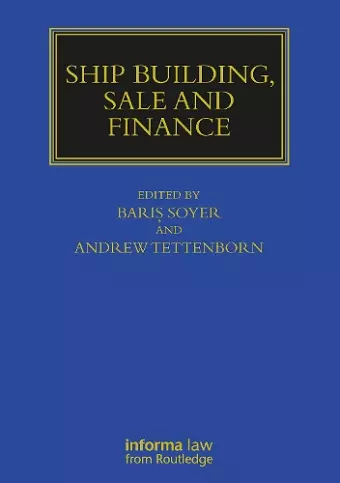 Ship Building, Sale and Finance cover