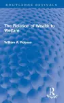 The Relation of Wealth to Welfare cover