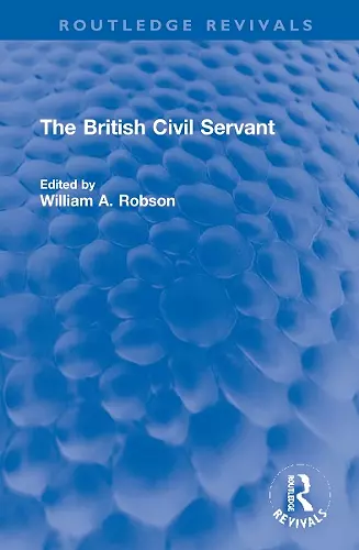 The British Civil Servant cover