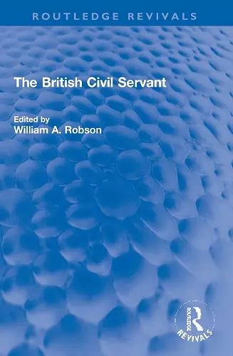 The British Civil Servant cover