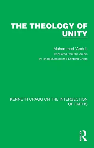 The Theology of Unity cover