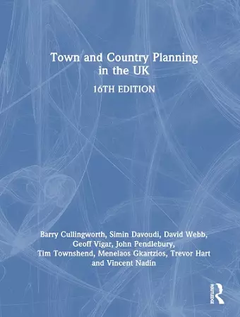 Town and Country Planning in the UK cover