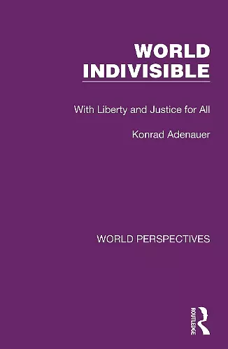 World Indivisible cover