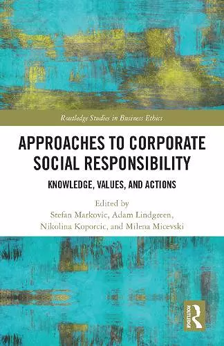 Approaches to Corporate Social Responsibility cover