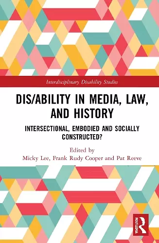 Dis/ability in Media, Law and History cover