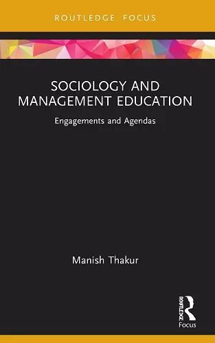 Sociology and Management Education cover