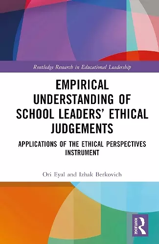 Empirical Understanding of School Leaders’ Ethical Judgements cover