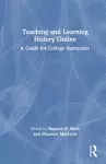 Teaching and Learning History Online cover