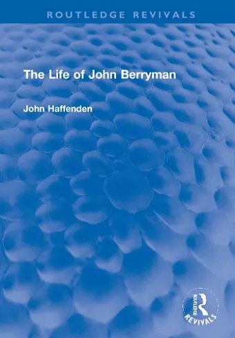 The Life of John Berryman cover