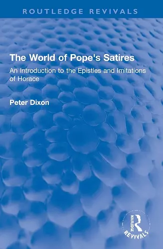 The World of Pope's Satires cover