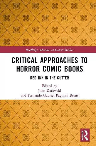 Critical Approaches to Horror Comic Books cover