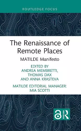 The Renaissance of Remote Places cover