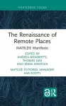 The Renaissance of Remote Places cover