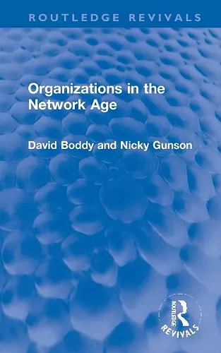 Organizations in the Network Age cover